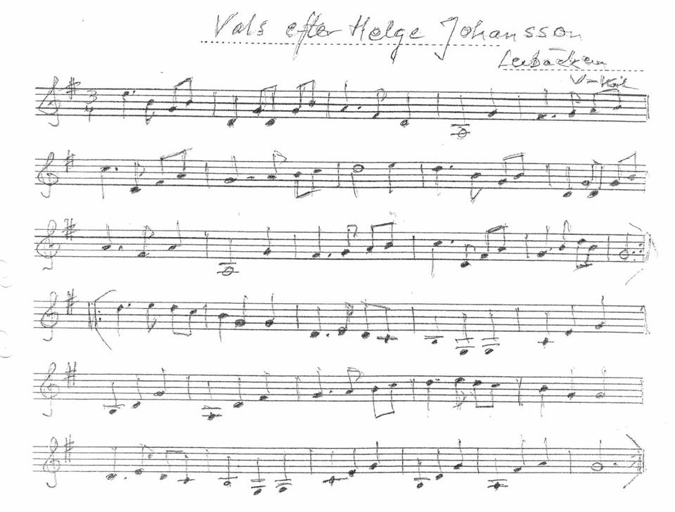 Vals efter Helge Johansson