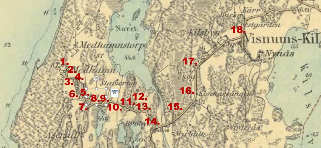 Medhamnsvägens krökar