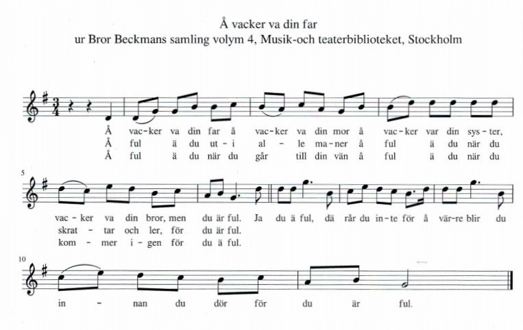 Nyupptäckt folkmusik från Visnums härad