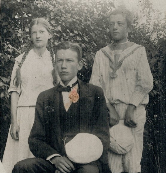 Samuel Kaldén och prästgårdsarrendatorn Johannes Jonsson