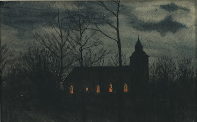 Julotta i Visnums-Kil 1925